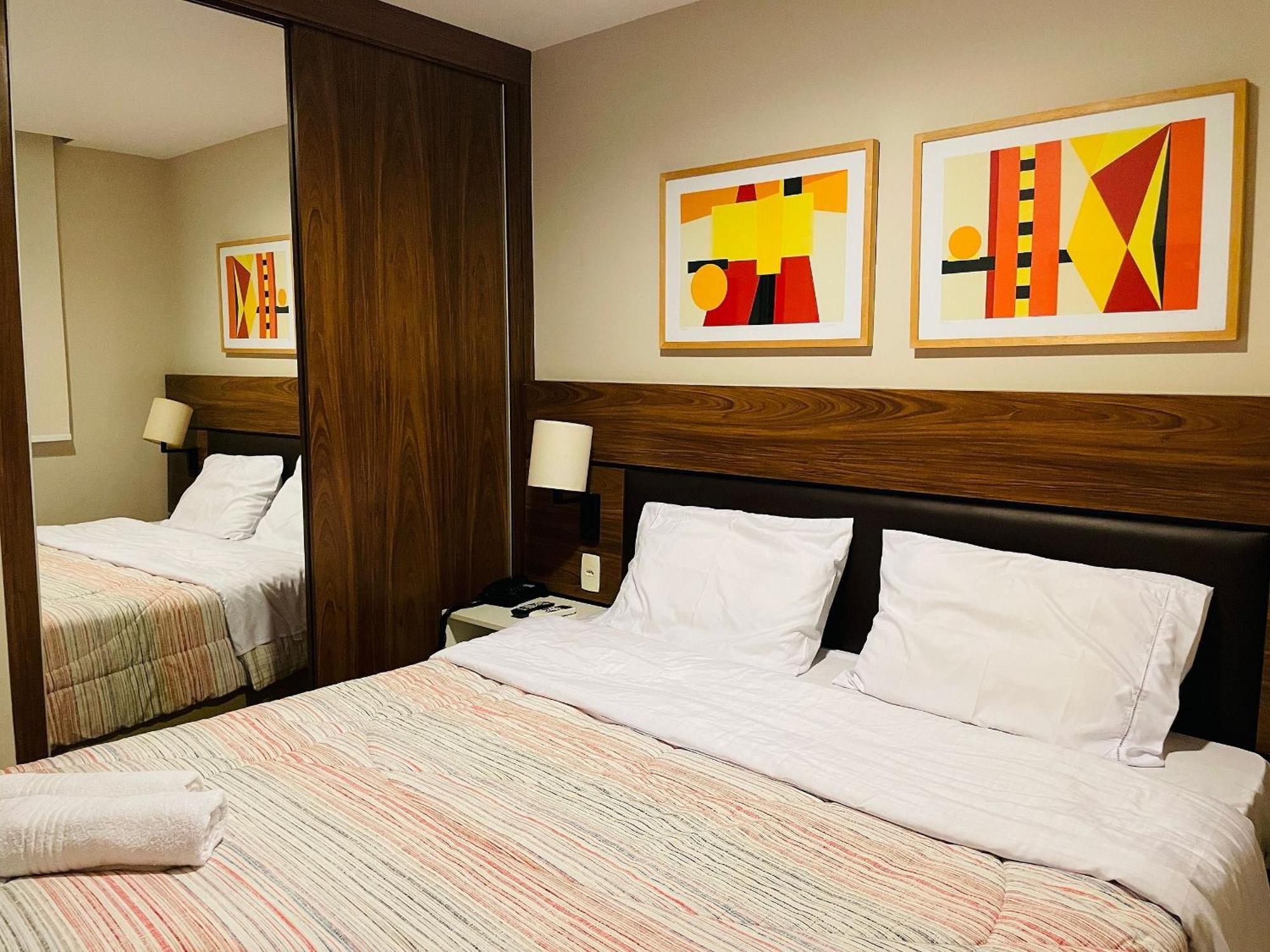 Morada Estanconfor Berrini - Flat Em Hotel Premium No Brooklin São Paulo Kültér fotó